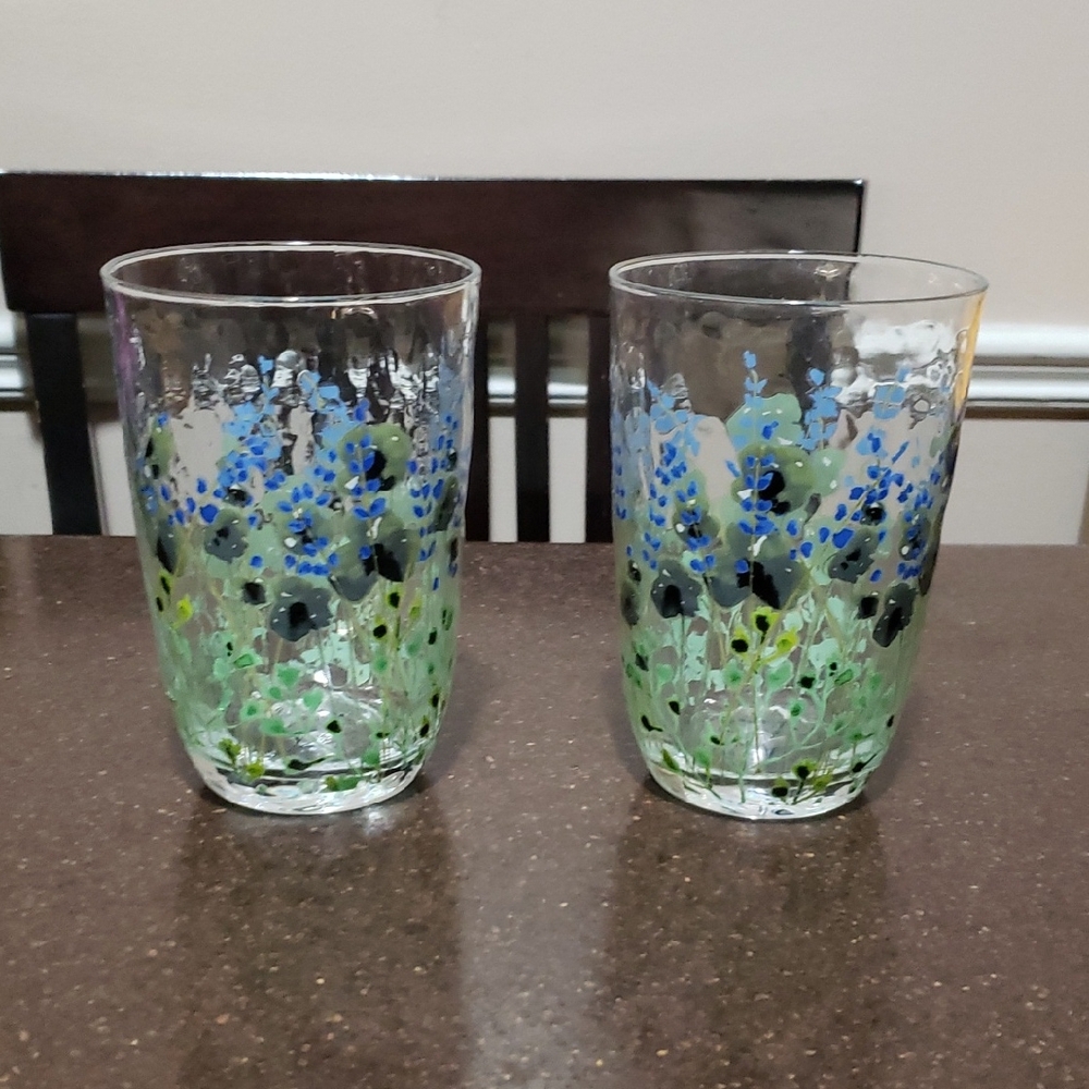 2 X Anthropilogie Clemene Glasses